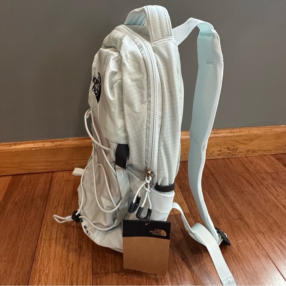 The North Face Borealis Mini Backpack in Ice Blue / TNF Black - Picture 7 of 13
